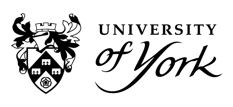 University of York logo in black on a white background