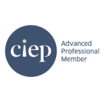 Logo of the Chartered Institute of Editing and Proofreading, showing Advanced Professional Member status